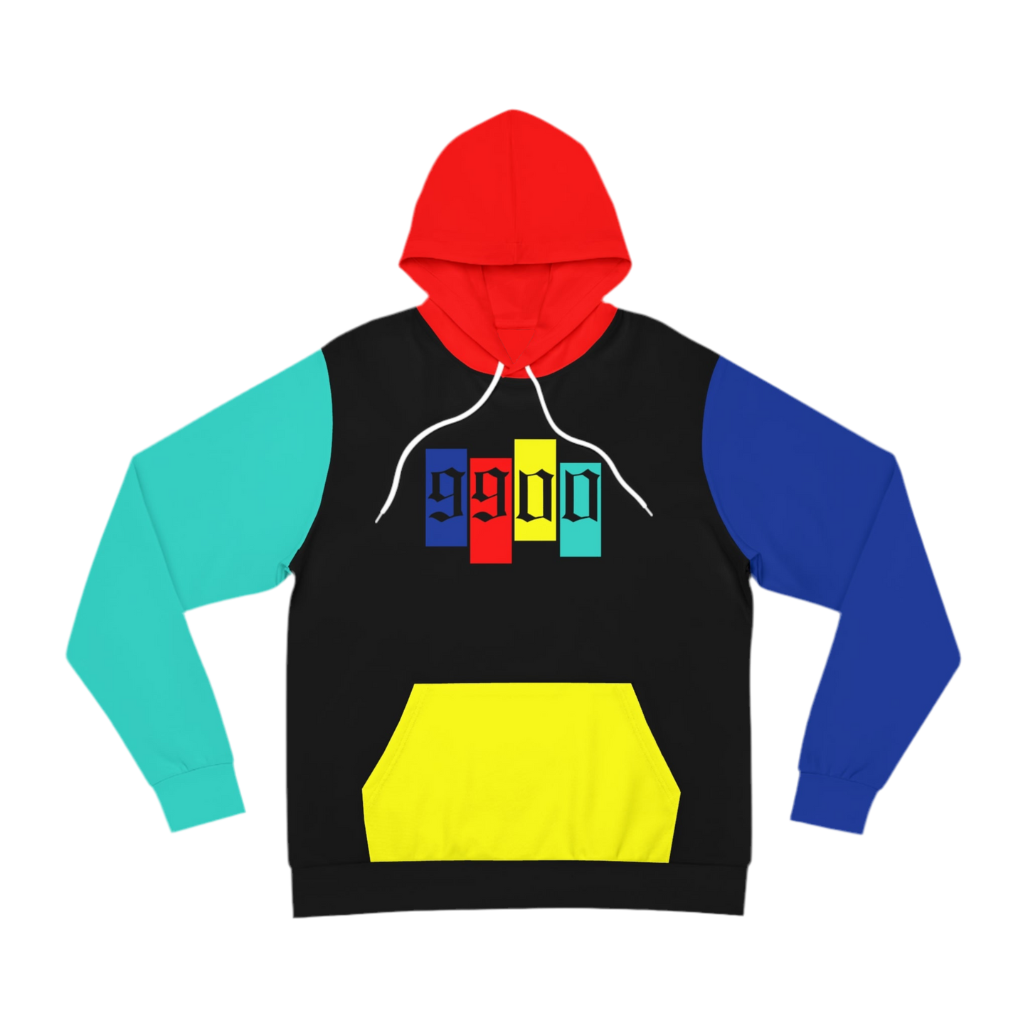 Multi color hoodie