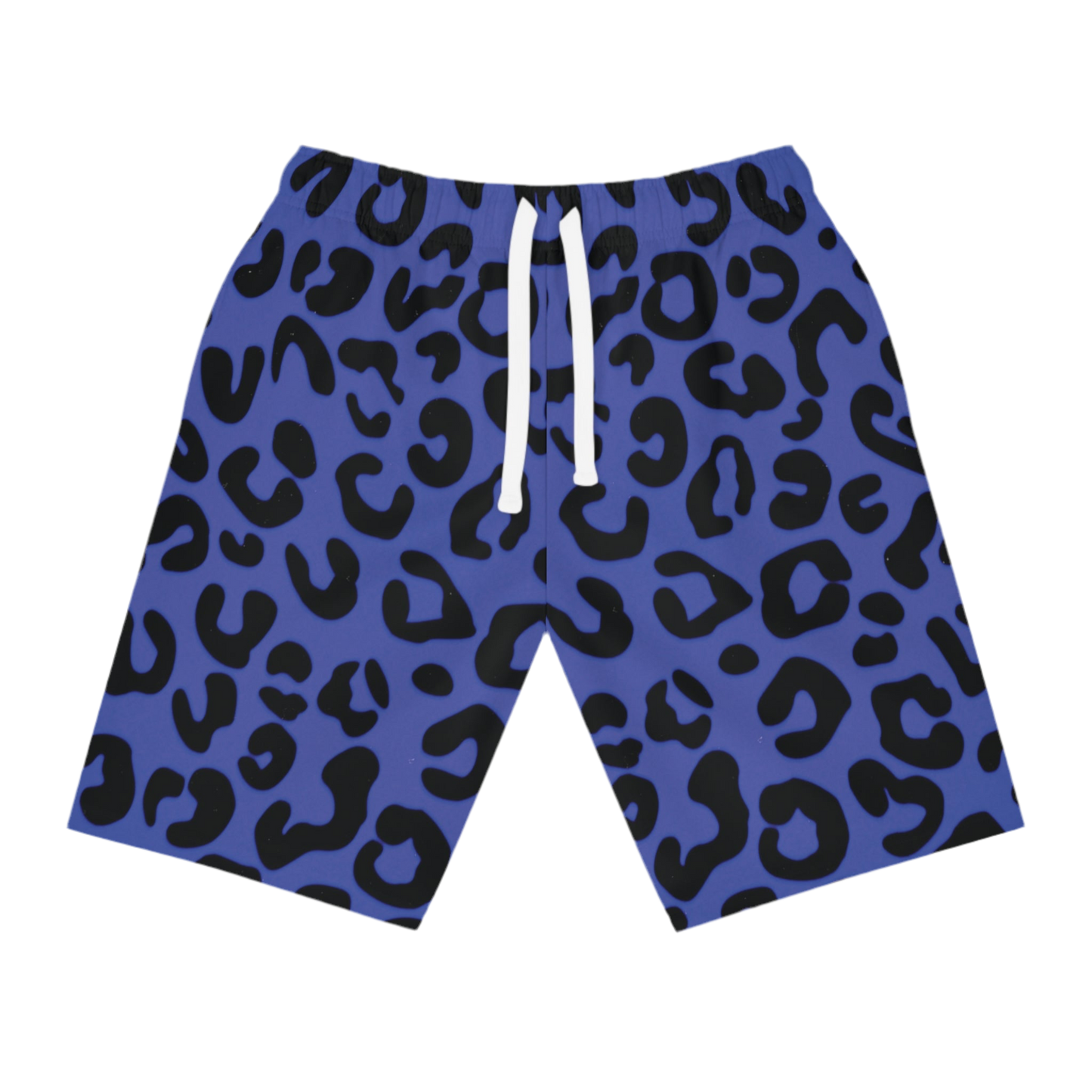 Black and purple leopard shorts